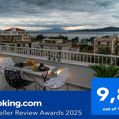 Sea View Luxury Apartment 볼로스 외부 사진
