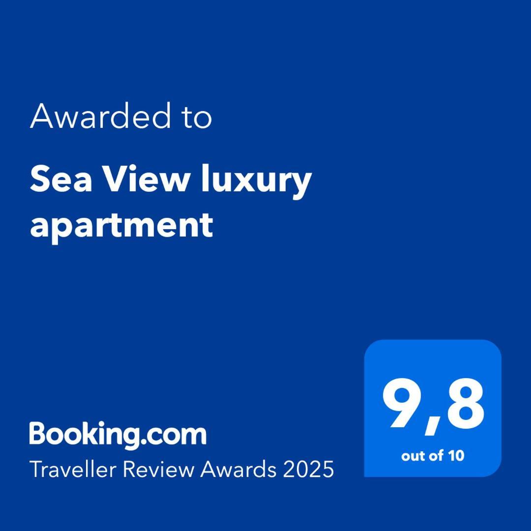 Sea View Luxury Apartment 볼로스 외부 사진